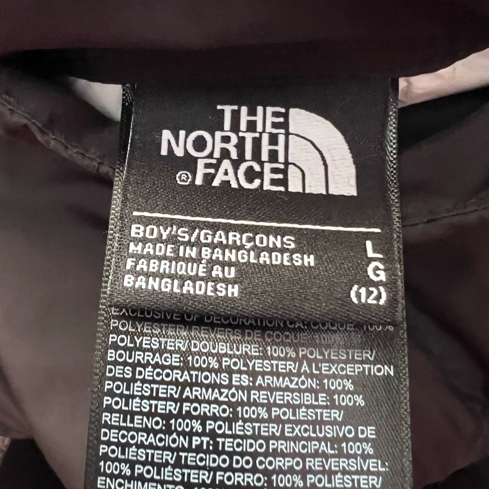 The North Face Quilted Black reversible Jacket - Picture 6 of 6